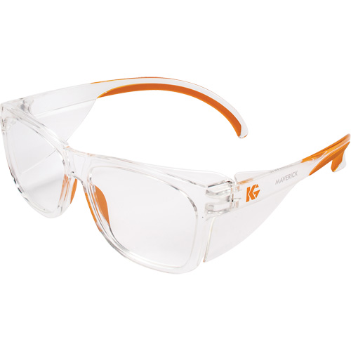 KleenGuard Safety Glasses, Clear Lens, Anti-Fog/Anti-Scratch, ANSI Z87+ O-Max