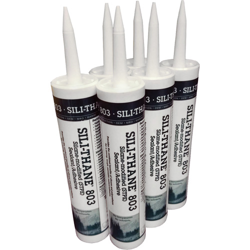 Cartouches de produit d'&eacute;tanch&eacute;it&eacute; Sili-Thane 803, P&acirc;te, 10,3 oz. O-Max