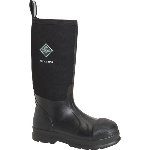 Chore Max Safety Boots, Rubber, Composite Toe, Size 10, Puncture Resistant Sole O-Max