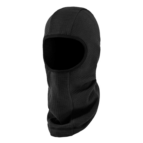 N-Ferno&reg; Dual Hazard Balaclava Face Mask, Black, Fleece O-Max