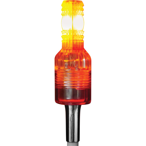 Tige de s&eacute;curit&eacute; avec lumi&egrave;re DEL haute visibilit&eacute; Safety Whip O-Max