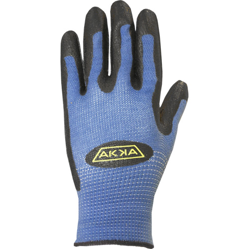 General Purpose Coated Gloves, Medium, Rubber Latex Coating, 13 Gauge, Polyester Shell O-Max