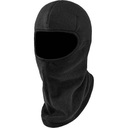 Passe-montagne avec fermeture &agrave; glissi&egrave;re N-Ferno, Molleton/Polyester, Noir O-Max