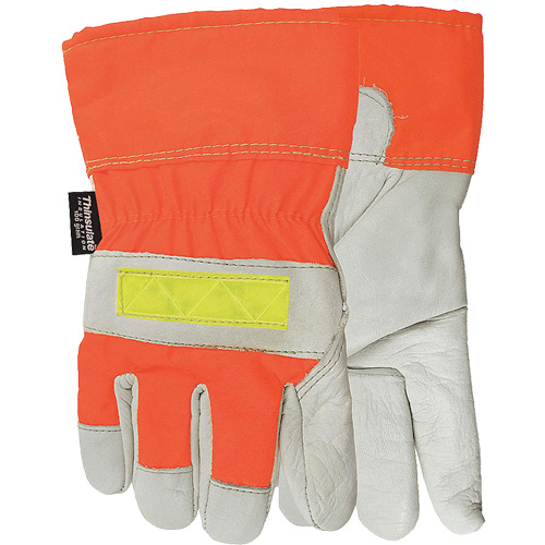 Winter Flashback Gloves, Large, Grain Cowhide Palm, Thinsulate Inner Lining O-Max