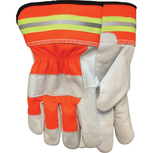 Flashback Fitters Gloves, Large, Grain Buffalo Palm O-Max