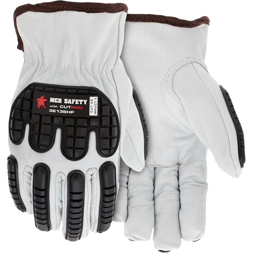Gants de conducteur r&eacute;sistants &agrave; la coupure, Taille Grand, Enveloppe en PEHP, ASTM ANSI niveau A5 O-Max