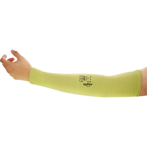 Manchon r&eacute;sistant aux coupures HyFlex Goldknit, Kevlar, 8", ASTM ANSI niveau A3/EN 388 niveau 3, Jaune O-Max