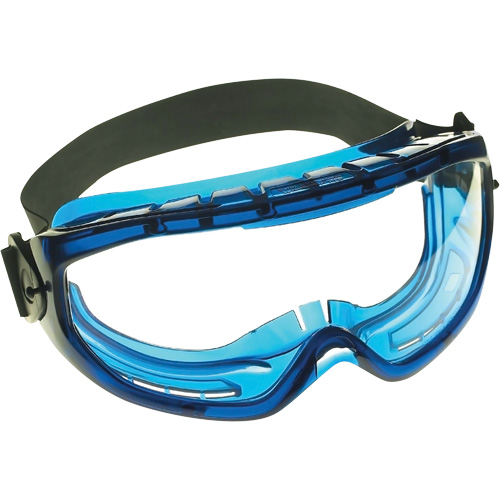 KleenGuard Monogoggle OTG Safety Goggles, Clear Lens, Anti-Fog, Indirect Vent O-Max