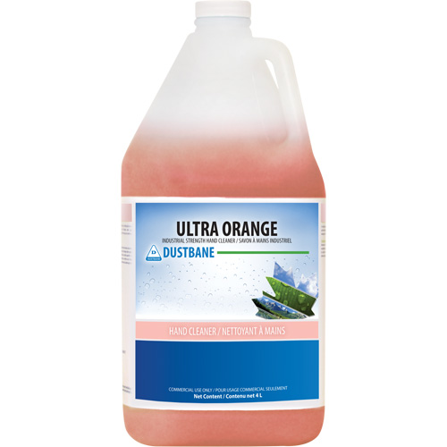 Ultra Orange Hand Cleaner, Liquid, 4 L, Jug, Scented O-Max