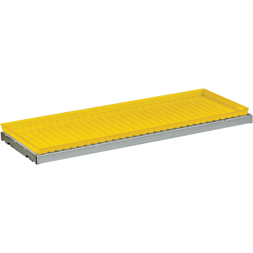 &eacute;tag&egrave;re SpillSlope avec plateau pour armoire de s&eacute;curit&eacute; O-Max