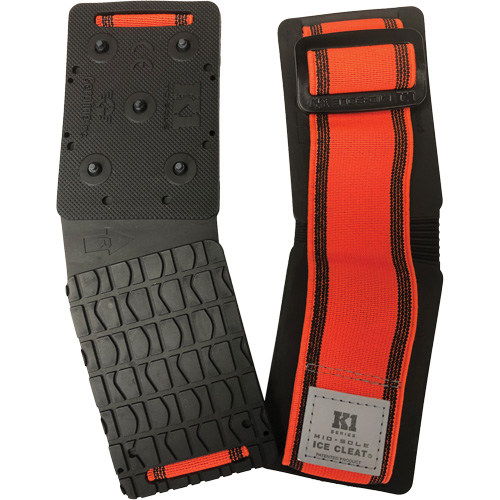 Mid-Sole Slim Ice Cleat, Tungsten Carbide, Stud Traction, One Size O-Max