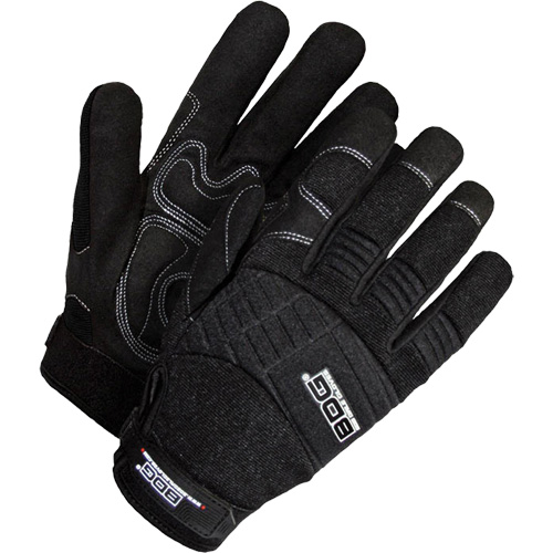 X-Site Heavy-Duty Performance Gloves with Padded Palms, Size Small, Synthetic Palm O-Max