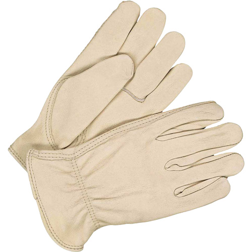 Gants de conducteur traditionnels, 2T-Grand, Paume en Cuir fleur de vache O-Max