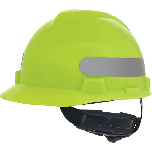 V-Gard&reg; Slotted Hard Hat, Meets CSA Type 1, Ratchet Suspension, Non-Vented O-Max