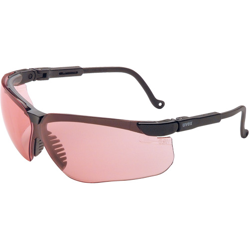 Uvex HydroShield&reg; Genesis&reg; Safety Glasses, SCT-Vermillion Lens, Anti-Fog/Anti-Scratch, ANSI Z87+/Meets/Exceeds CSA Z94.3 O-Max