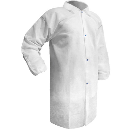 Sarrau Care, Polypropyl&egrave;ne, Blanc, Petit O-Max