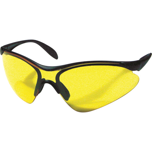 Miranda Safety Glasses, Yellow Lens, Anti-Scratch, Meets/Exceeds CSA Z94.3 O-Max