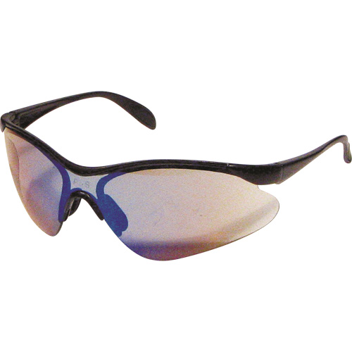 Lunettes de s&eacute;curit&eacute; Miranda, Lentille Miroir bleu, Anti-&eacute;gratignures, R&eacute;pond ou surpasse la norme CSA Z94.3 O-Max