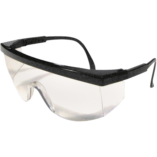 Ferno Safety Glasses, Clear Lens, Anti-Scratch, Meets/Exceeds CSA Z94.3 O-Max