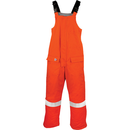 Westex UltraSoft&reg; AllOut Quilt Lined Winter Bib Overall, Medium (Tall), High Visibility Orange O-Max