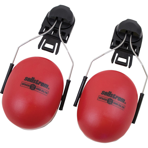 HPS428 Prot&egrave;ge-oreilles de qualit&eacute; sup&eacute;rieure, Fixation pour casque, 28 NRR dB O-Max