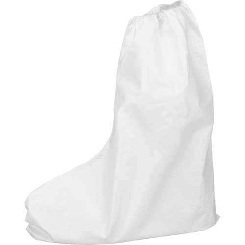 Couvre-bottes, Taille unique, Microporeux, Blanc O-Max