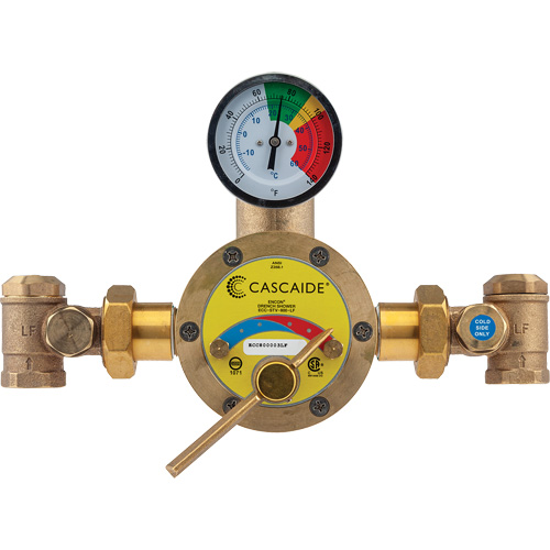 Mixing Valve for Exposed Assembly of Drench or Combination Emergency Shower, 56 GPM O-Max