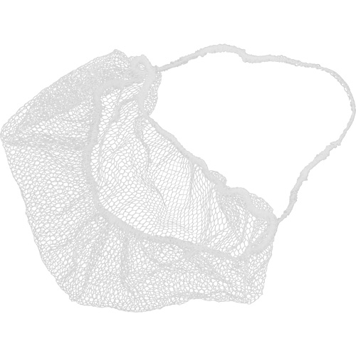 Beard Nets, Nylon, White O-Max