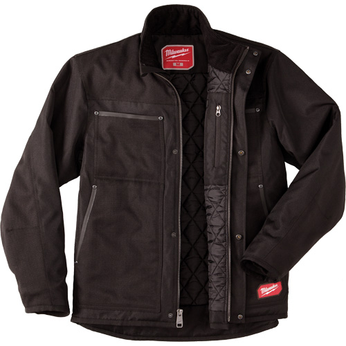 Blouson classique GridIron, Hommes, Petit, Noir O-Max