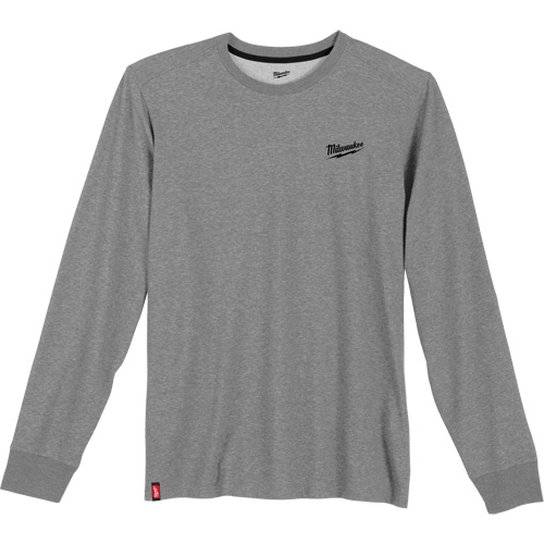 T-shirt de travail hybride, Hommes, Petit, Gris O-Max