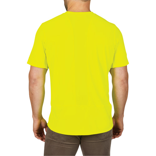 Workskin Lightweight High Visibility Shirt, Men's, Small, Yellow O-Max