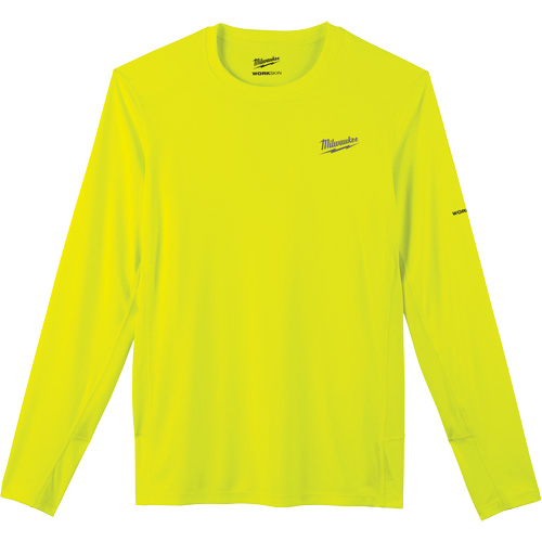 Workskin Lightweight High Visibility Shirt, Men's, Small, Yellow O-Max