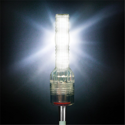 Tige de s&eacute;curit&eacute; de s&eacute;rie lourde avec lumi&egrave;re clignotante Safety Whip O-Max