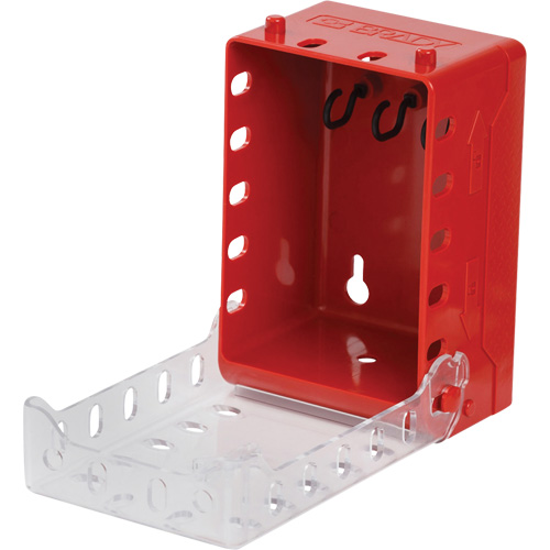 Ultra Compact Lock Box, Red O-Max