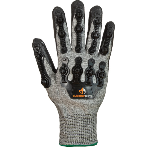 Gants antichocs TenActiv STXFNVB, Moyen, Paume en Synth&eacute;tique, Poignet Poignet en tricot O-Max