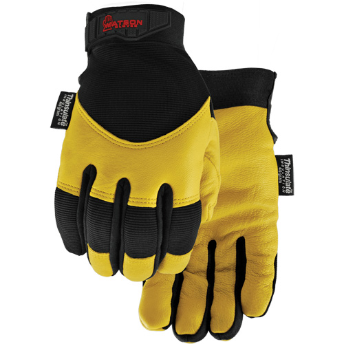 Gants dhiver 9005W Flextime, Grand, Paume en Cuir fleur de ch&egrave;vre, Doublure en Thinsulate O-Max