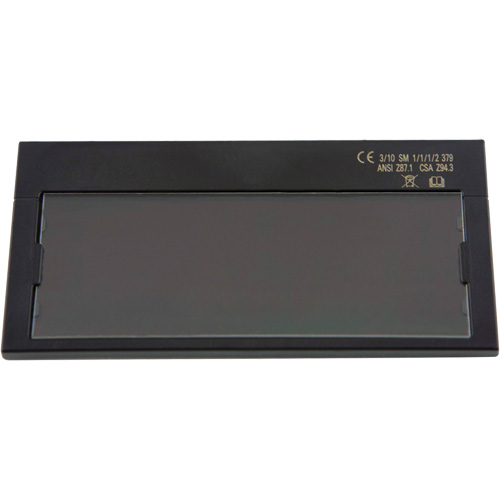 Filtre autoassombrissant de rechange Solera II, 4-1/4" la x 2" ha Champ de vision, Pour utilisation avec HSL-1, HSL-2 et Huntsman O-Max