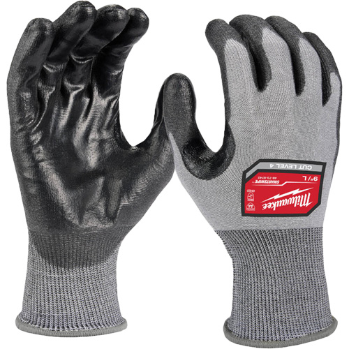 Gants de haute dext&eacute;rit&eacute;, Taille Petit, Calibre 18, Rev&ecirc;tement Polyur&eacute;thane, Enveloppe en Poly&eacute;thyl&egrave;ne, ANSI/ISEA 105 niveau 4 O-Max