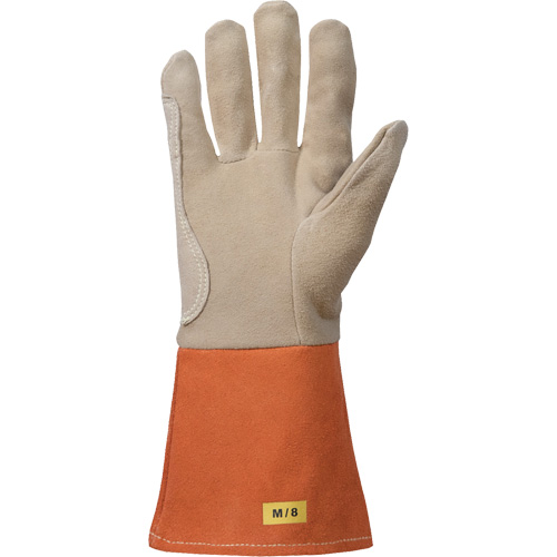 Gants de soudage TIG, Cuir fleur de daim, Taille Moyen O-Max