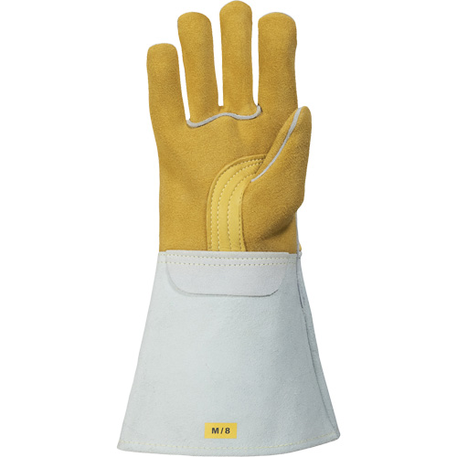 Gants de soudage TIG, Cuir fleur de d'&eacute;lan, Taille Petit O-Max
