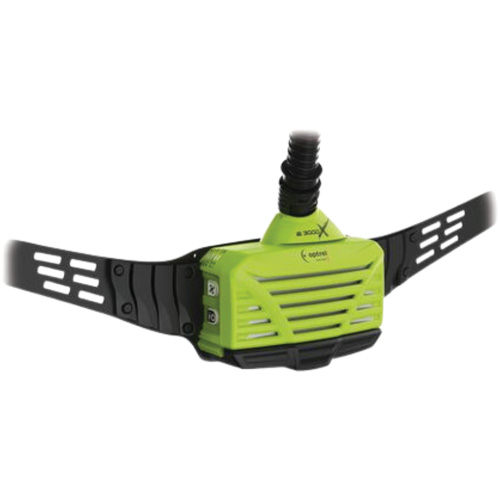 e3000x Welding Belt-Mount PAPR System, Headcover & Faceshield/Welding Helmet, Lithium-Ion Battery O-Max