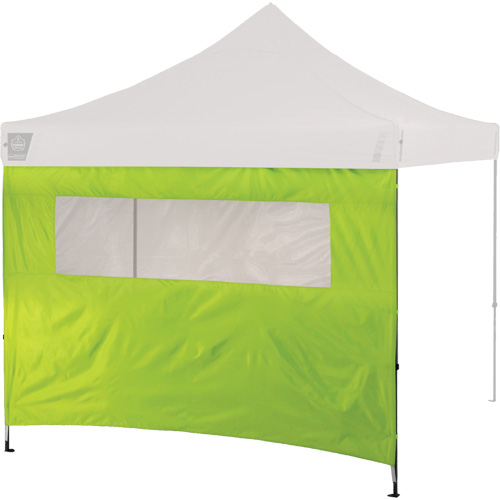 Paroi de tente &agrave; d&eacute;ploiement SHAX 6092 avec fen&ecirc;tre en maille O-Max