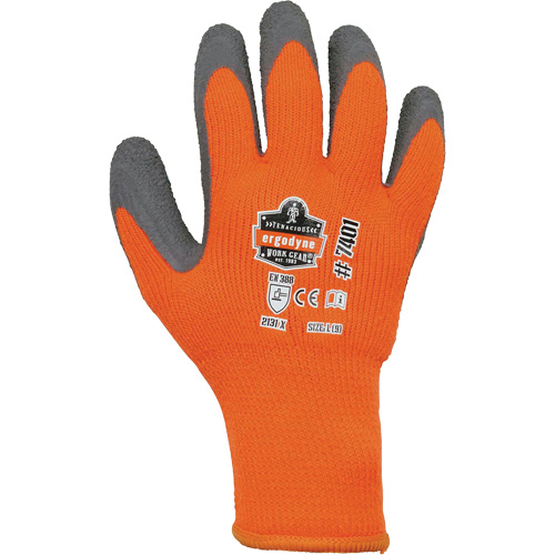 Gants de travail l&eacute;gers et enduits pour l'hiver ProFlex 7401, Moyen, R&ecirc;vetement Latex, Calibre 10 O-Max