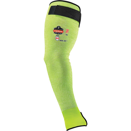 Manche de protection contre la coupe ProFlex 7941-PR, TenaLux, 22", ASTM ANSI niveau A4/EN 388 niveau D, Lime haute visibilit&eacute; O-Max