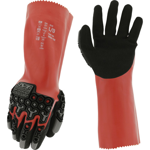Gants r&eacute;sistants aux produits chimiques Speedknit M-Pact, Taille 7, PEHP O-Max