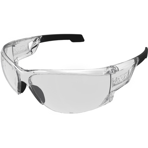 Lunettes de s&eacute;curit&eacute; de type F, Lentille Transparent, Antibu&eacute;e/Anti-&eacute;gratignures, ANSI Z87+ O-Max