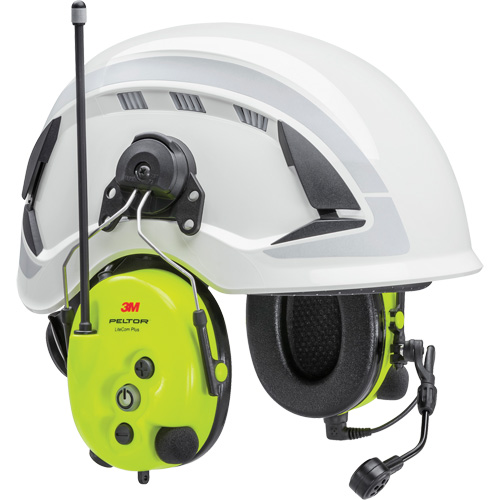 Casque d'&eacute;coute Peltor LiteCom Plus, Style Fixation pour casque O-Max