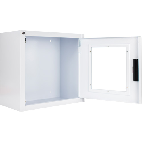Grande armoire standard pour DEA avec alarme, Zoll AED Plus/Zoll AED 3/Cardio-Science/Physio-Control Pour, Non m&eacute;dical O-Max