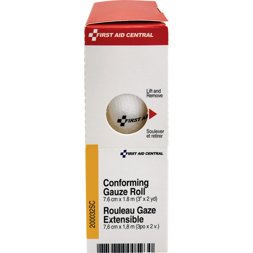 SmartCompliance&reg; Refill Conforming Stretch Gauze Bandage, Roll, 6' L x 3" W, Sterile, Medical Device Class 1 O-Max
