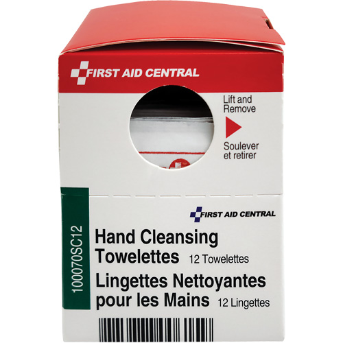 SmartCompliance&reg; Refill Cleansing Wipes, Towelette, Hand Cleaning O-Max
